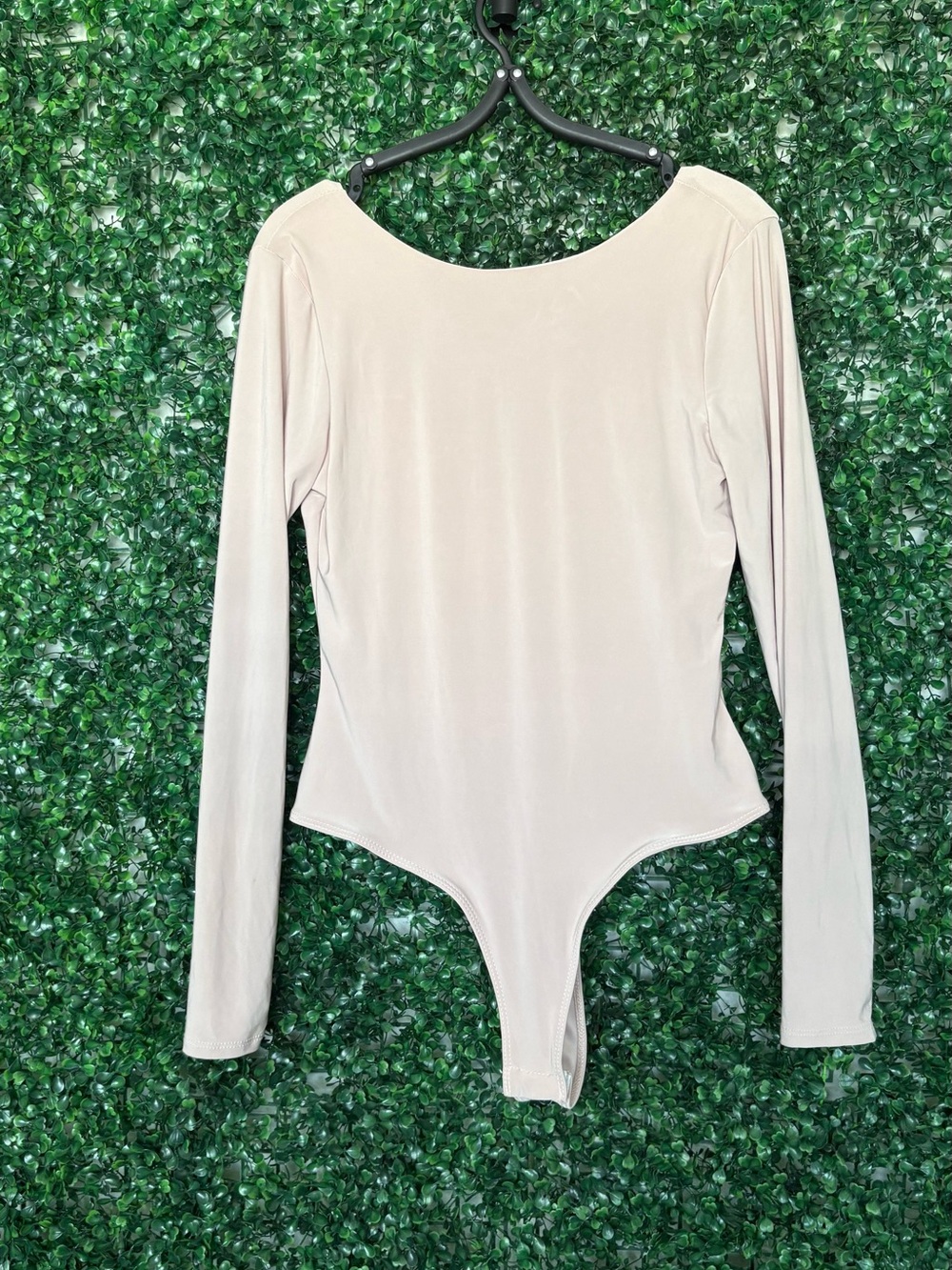 21 Saints Long Sleeve Nude Bodysuit size M
